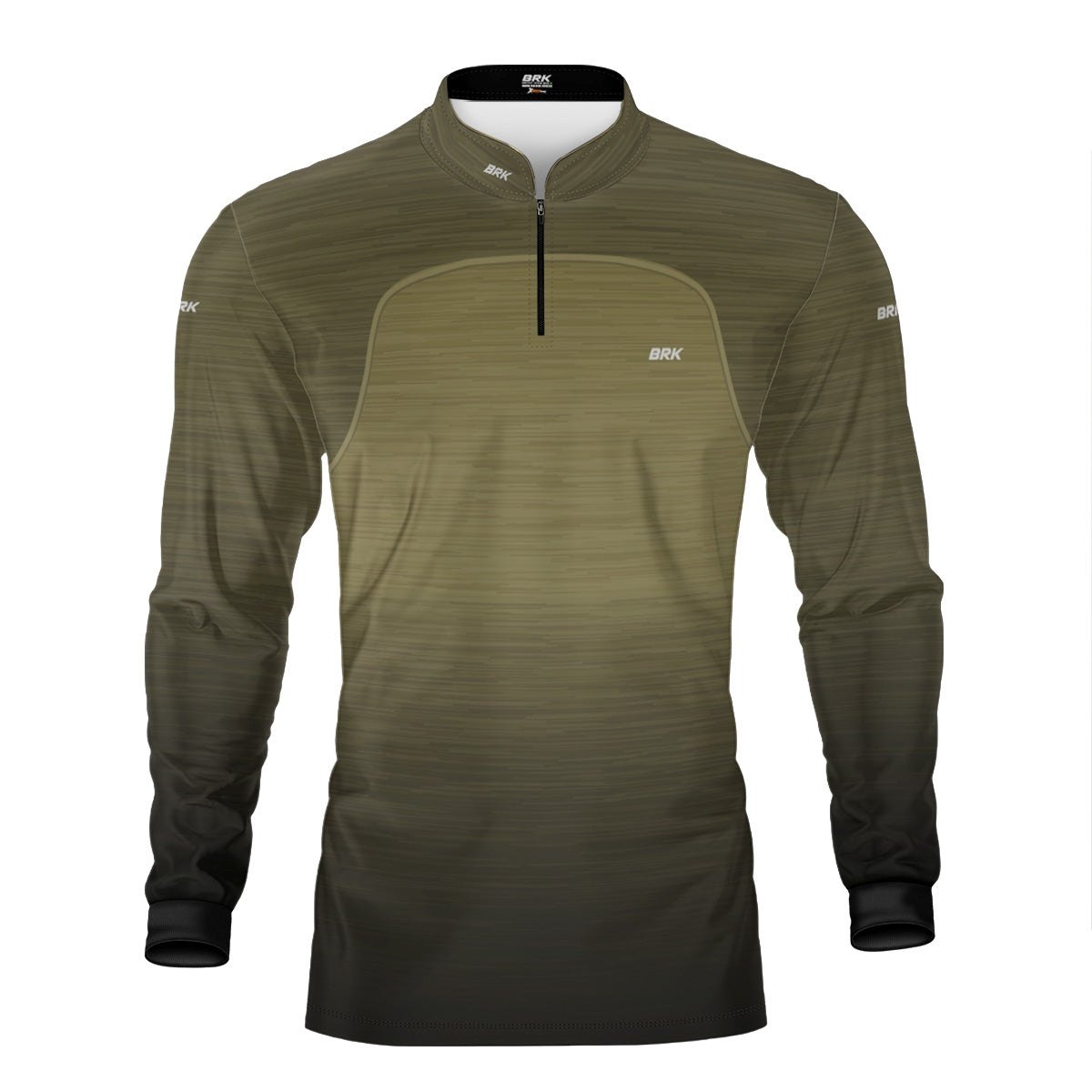 Camisa Brk Mescla Areia Esverdeada com Proteção Solar UV50+