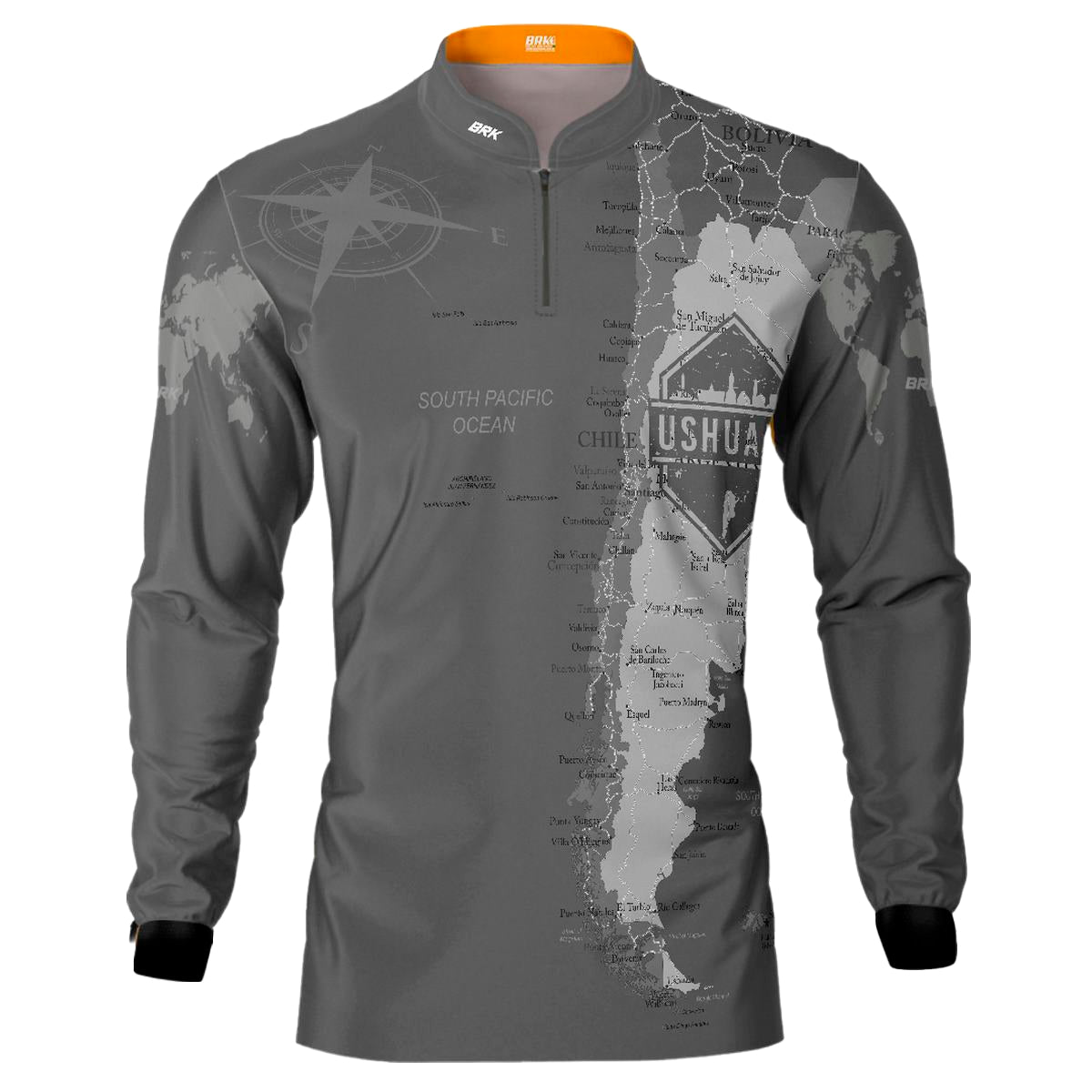 Camisa de Motociclismo Brk Expedição Ushuaia Big Trail com Proteção Solar UV50+