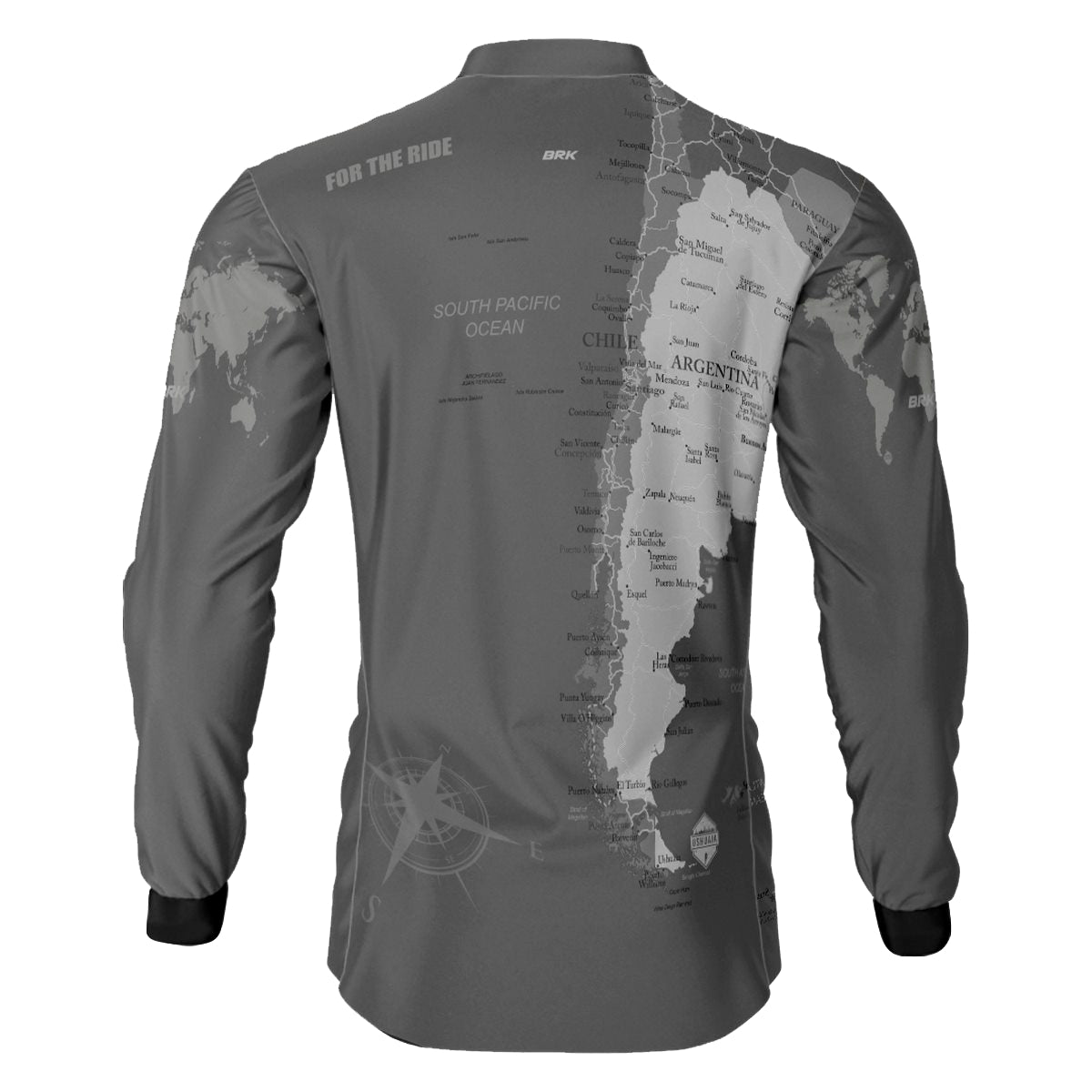 Camisa de Motociclismo Brk Expedição Ushuaia Big Trail com Proteção Solar UV50+