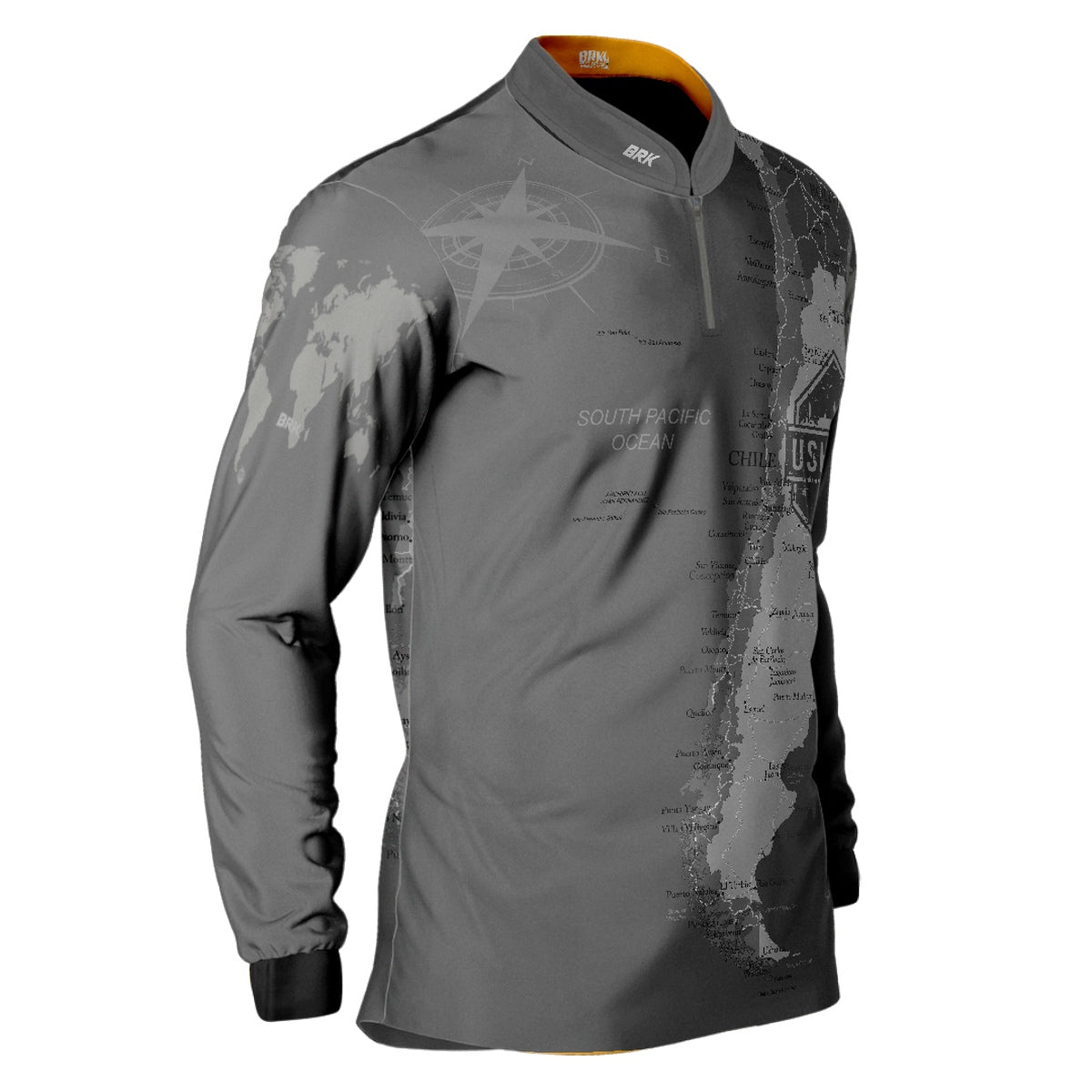 Camisa de Motociclismo Brk Expedição Ushuaia Big Trail com Proteção Solar UV50+