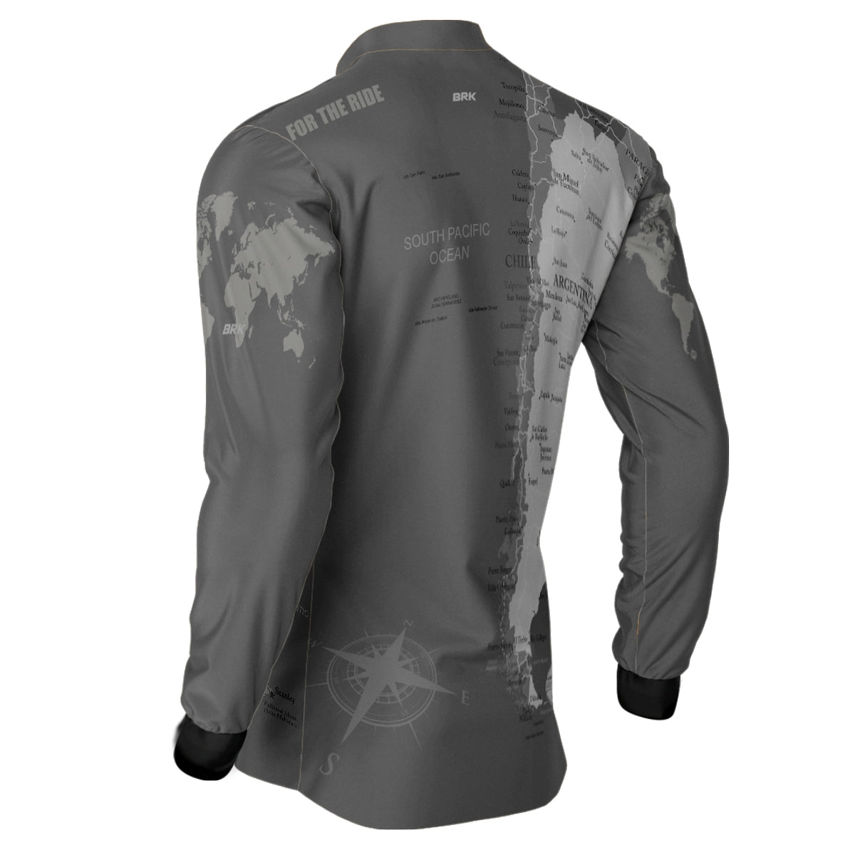 Camisa de Motociclismo Brk Expedição Ushuaia Big Trail com Proteção Solar UV50+