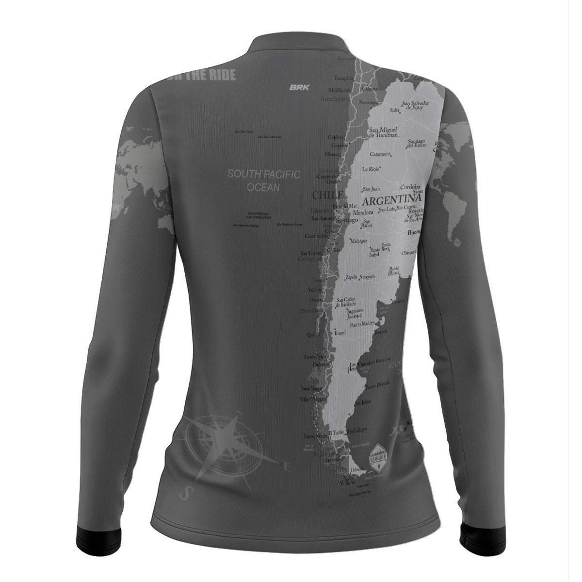 Camisa de Motociclismo Feminina Brk Expedição Ushuaia Big Trail com Proteção Solar UV50+