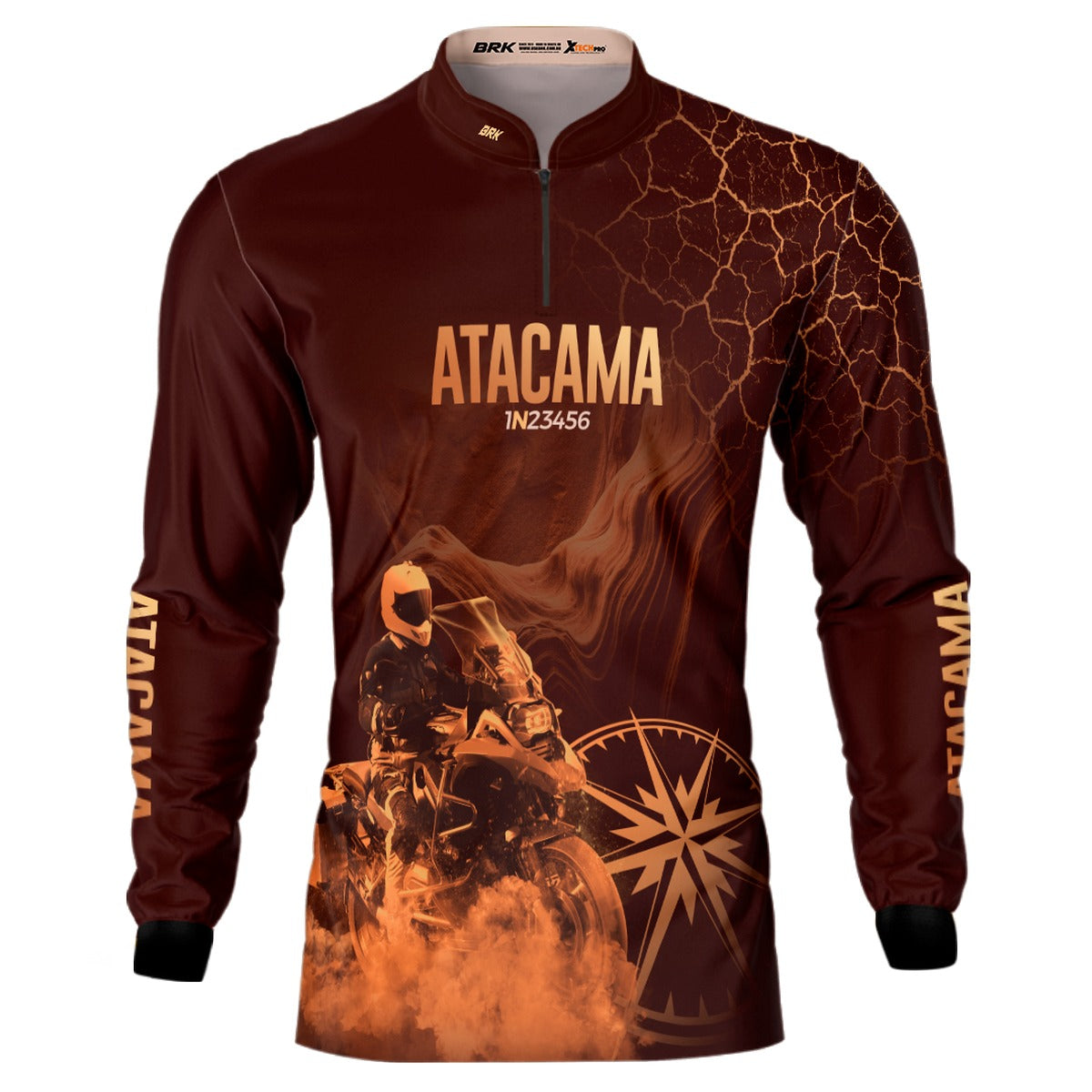 Camisa de Motociclismo Brk Deserto do Atacama com Proteção Solar UV50+