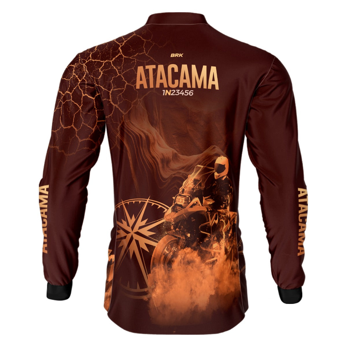 Camisa de Motociclismo Brk Deserto do Atacama com Proteção Solar UV50+