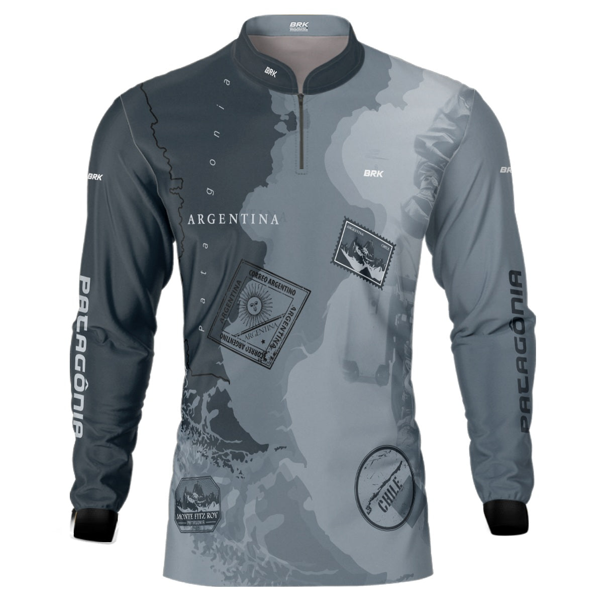 Camisa de Motociclismo Brk Patagônia com Proteção Solar UV50+