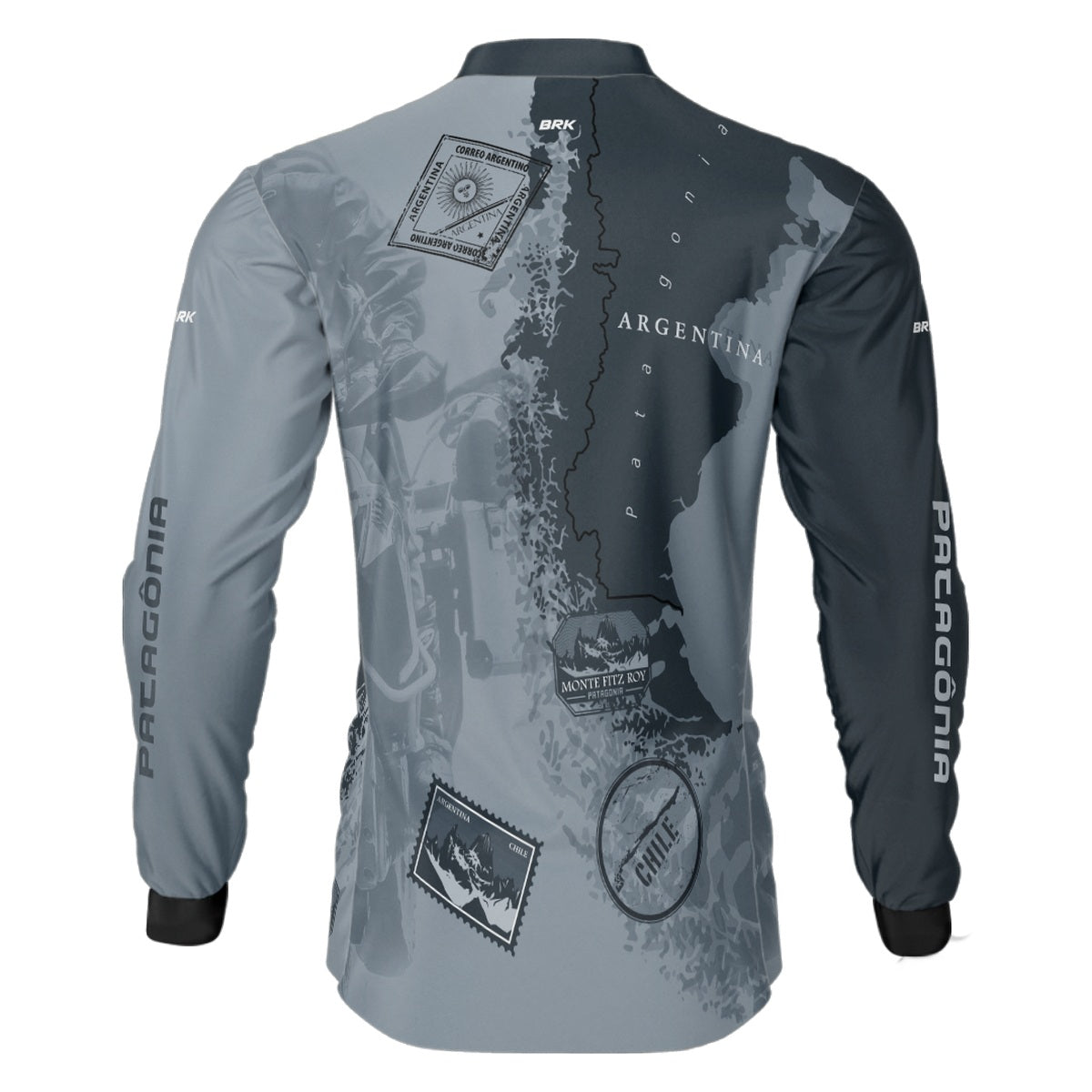 Camisa de Motociclismo Brk Patagônia com Proteção Solar UV50+