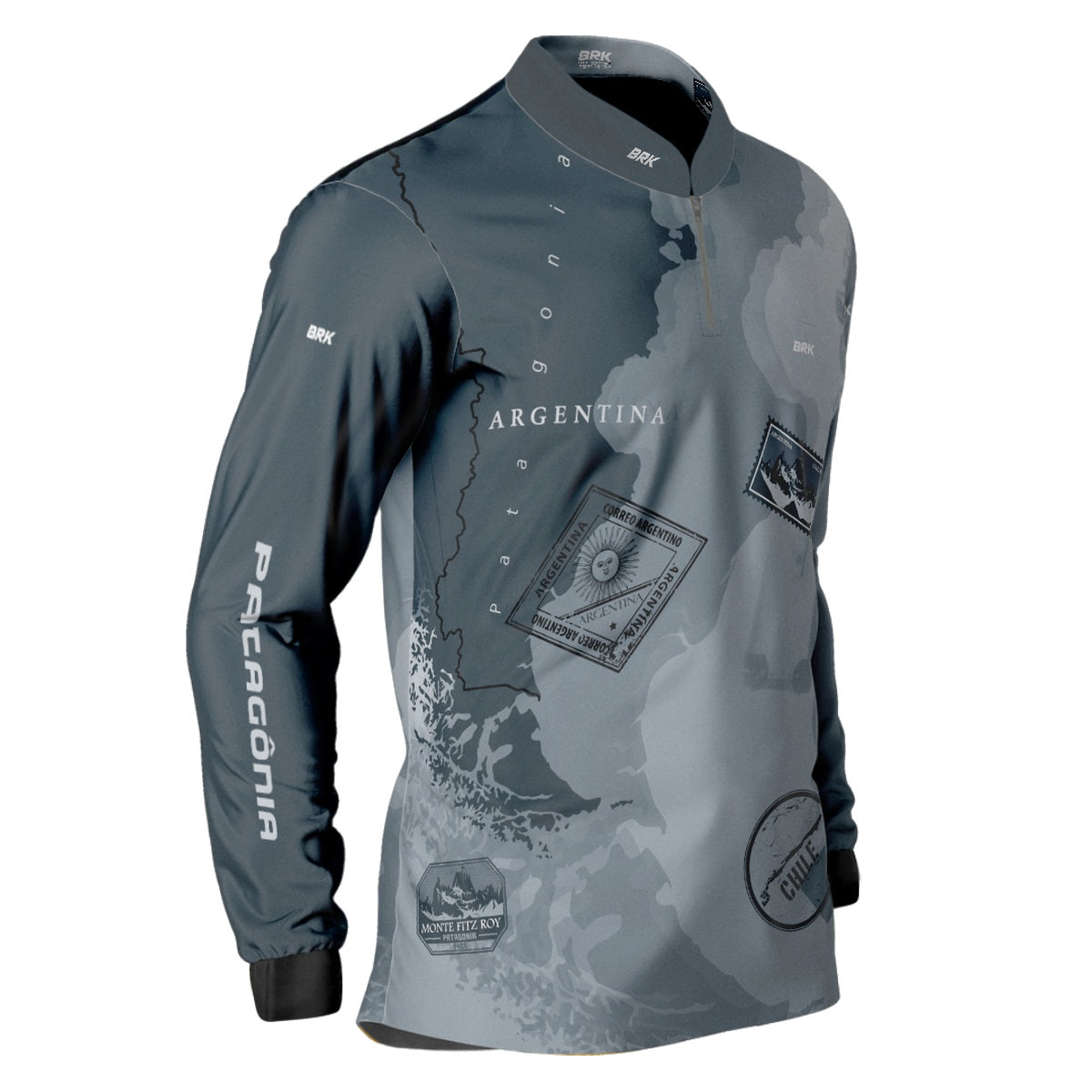 Camisa de Motociclismo Brk Patagônia com Proteção Solar UV50+