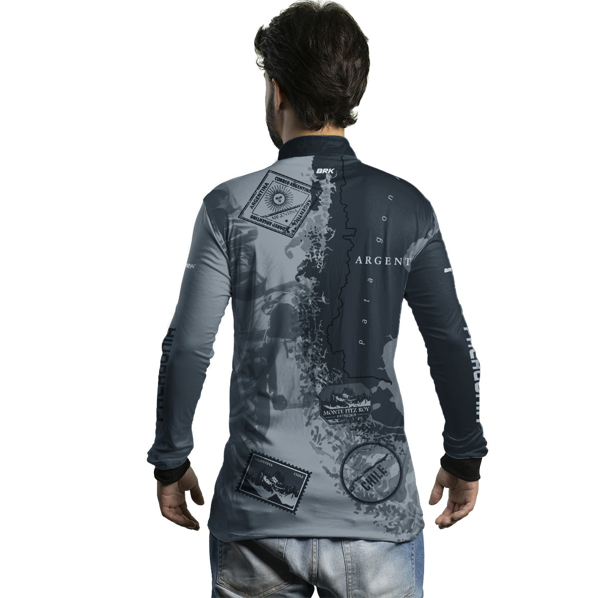 Camisa de Motociclismo Brk Patagônia com Proteção Solar UV50+
