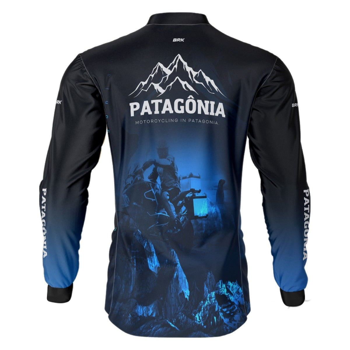 Camisa de Motociclismo Brk Motorcycling Patagônia com Proteção Solar UV50+