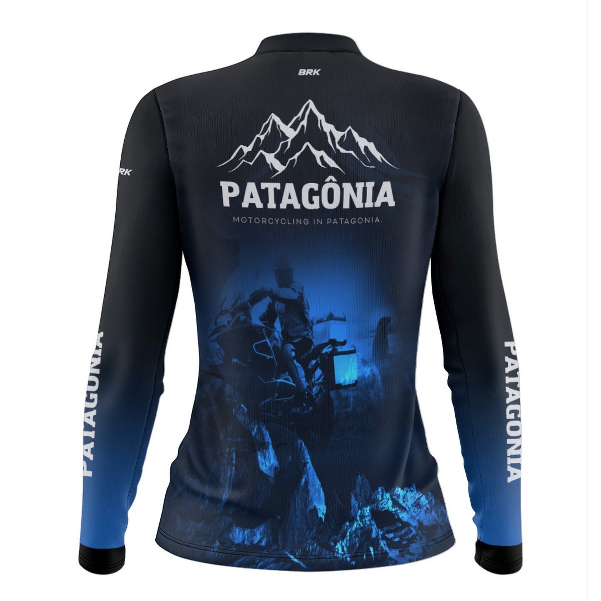Camisa de Motociclismo Feminina Brk Motorcycling Patagônia com Proteção Solar UV50+