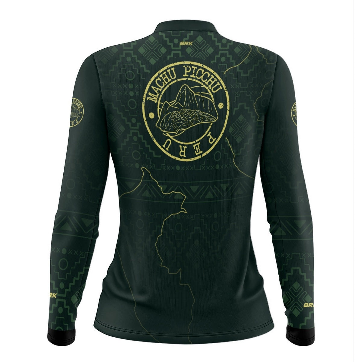 Camisa de Motociclismo Feminina Brk Machu Picchu com Proteção Solar UV50+