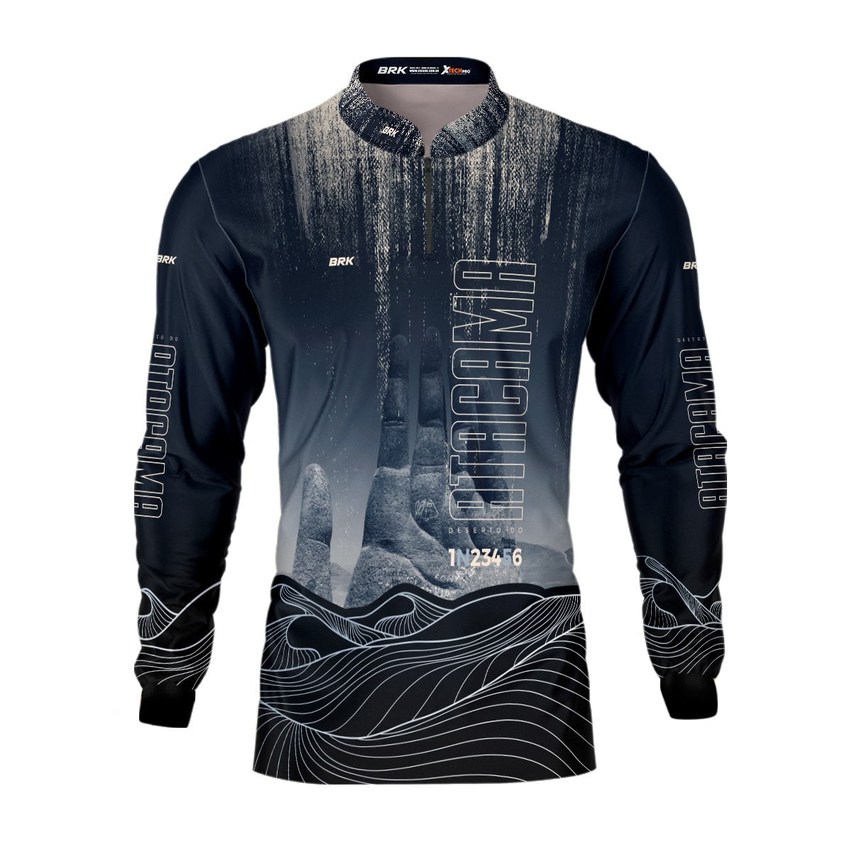 Camisa de Motociclismo Brk Deserto do Atacama com Proteção Solar UV50+