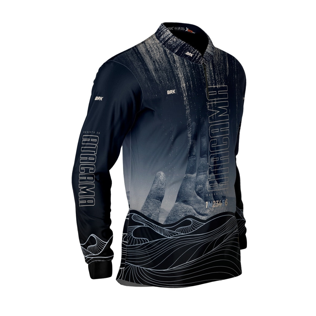 Camisa de Motociclismo Brk Deserto do Atacama com Proteção Solar UV50+