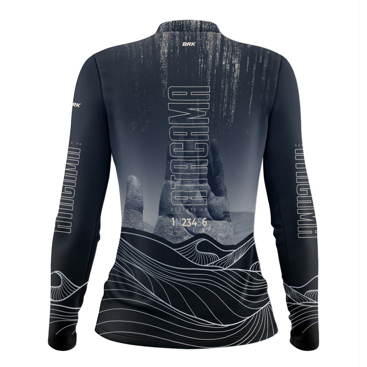 Camisa de Motociclismo Feminina Brk Deserto do Atacama com Proteção Solar UV50+