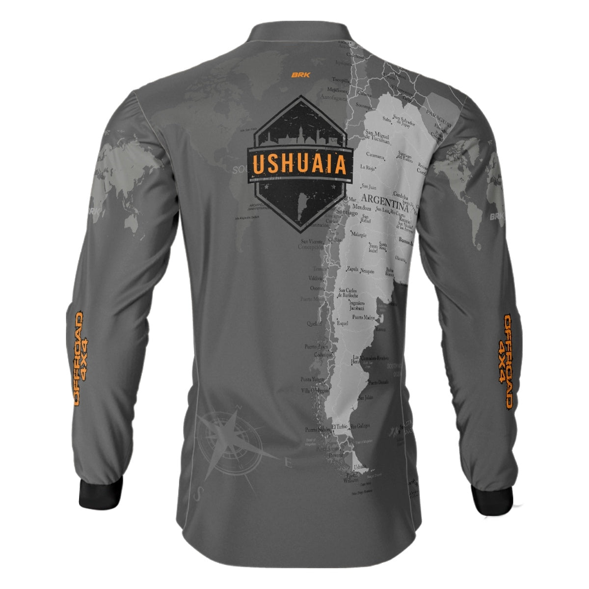 Camisa de Motociclismo Brk Off-Road 4X4 Ushuaia com Proteção Solar UV50+