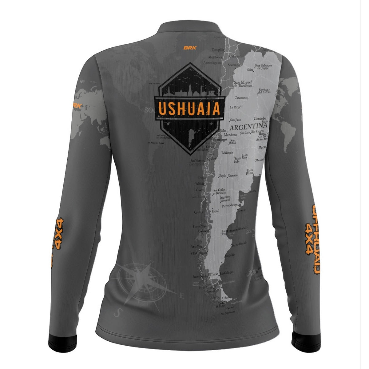 Camisa de Motociclismo Feminina Brk Off-Road 4X4 Ushuaia com Proteção Solar UV50+