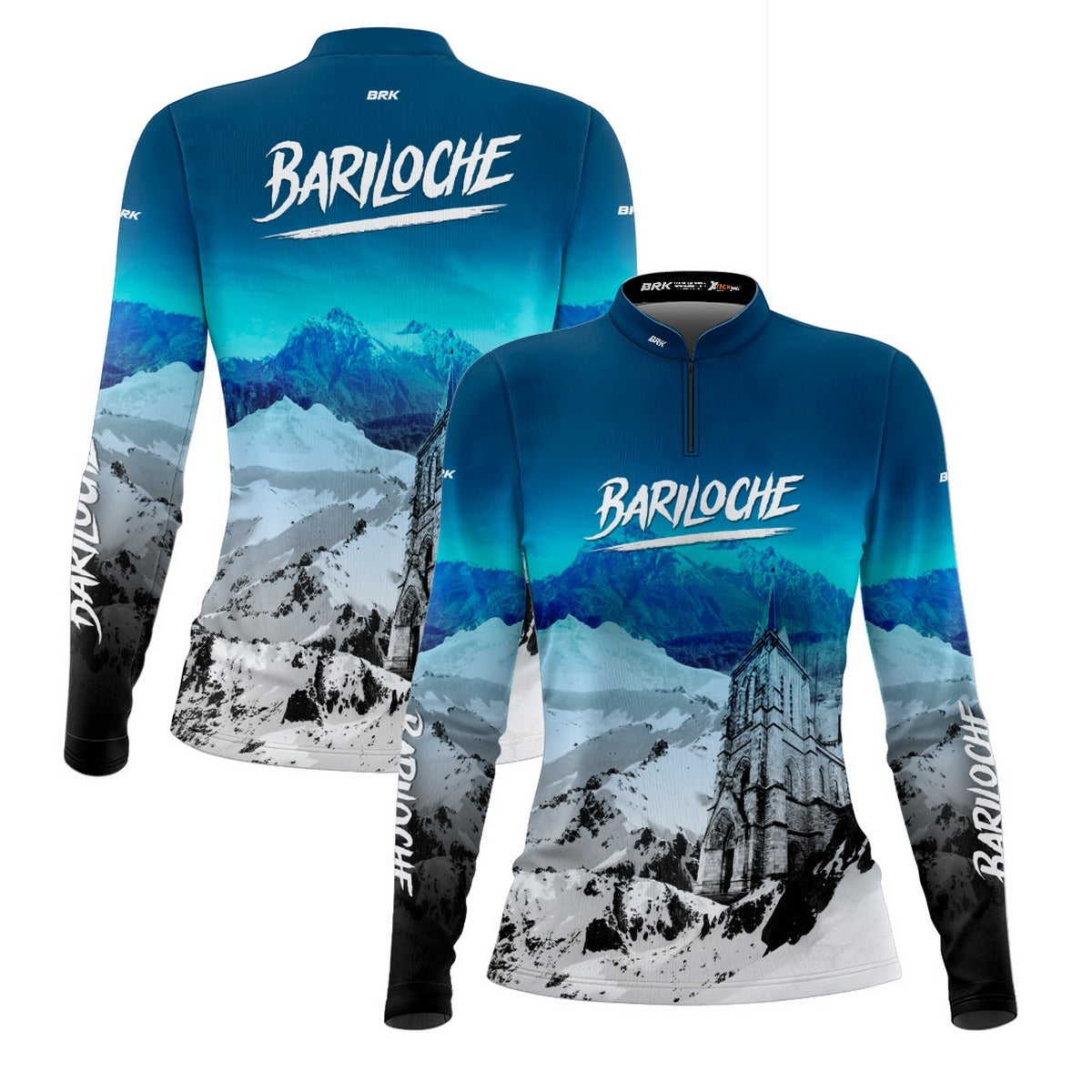 Camisa de Motociclismo Feminina Brk Expedição 4X4 Barichole com Proteção Solar UV50+