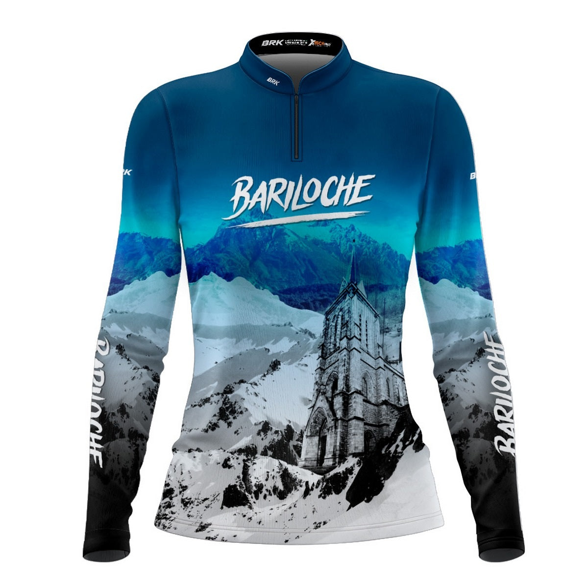 Camisa de Motociclismo Feminina Brk Expedição 4X4 Barichole com Proteção Solar UV50+