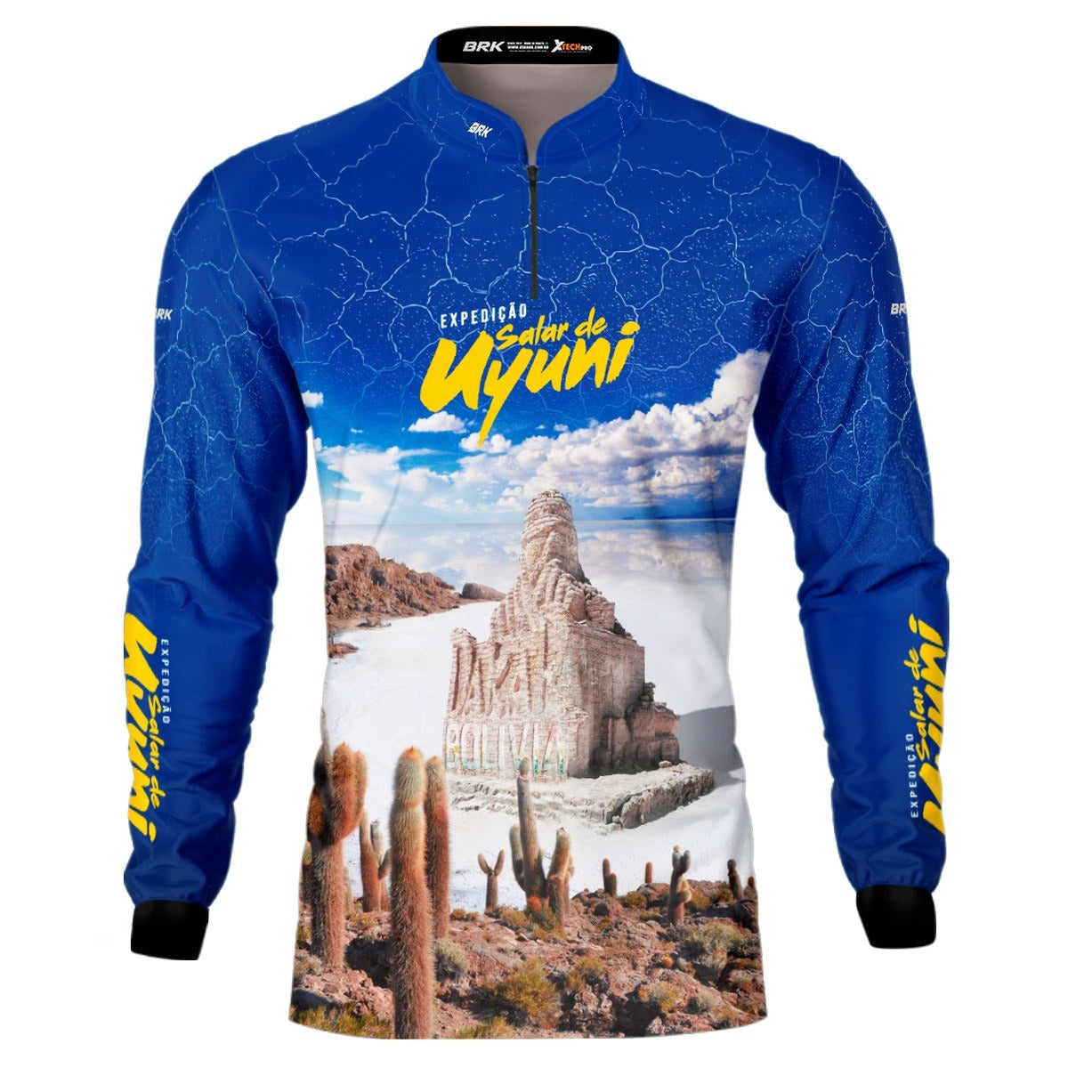 Camisa de Motociclismo Brk Expedição Salar de Uyuni com Proteção Solar UV50+