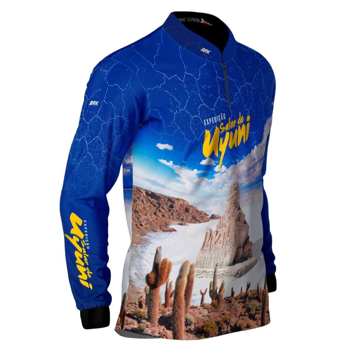 Camisa de Motociclismo Brk Expedição Salar de Uyuni com Proteção Solar UV50+