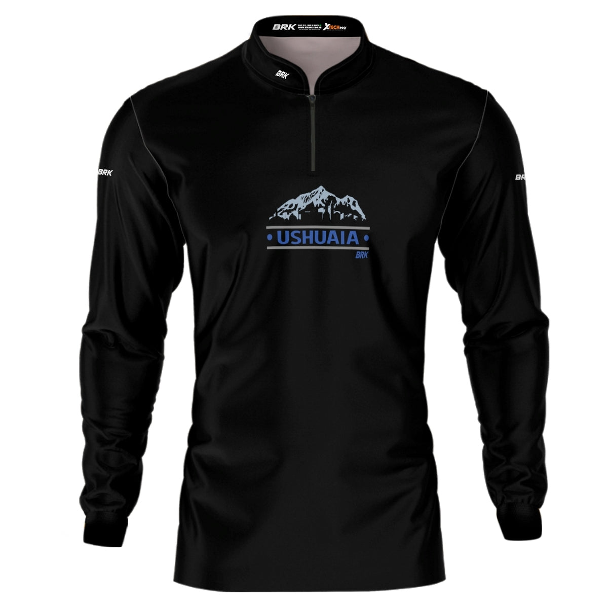 Camisa de Motociclismo Brk Ushuaia Tierra Del Fuego com Proteção Solar UV50+