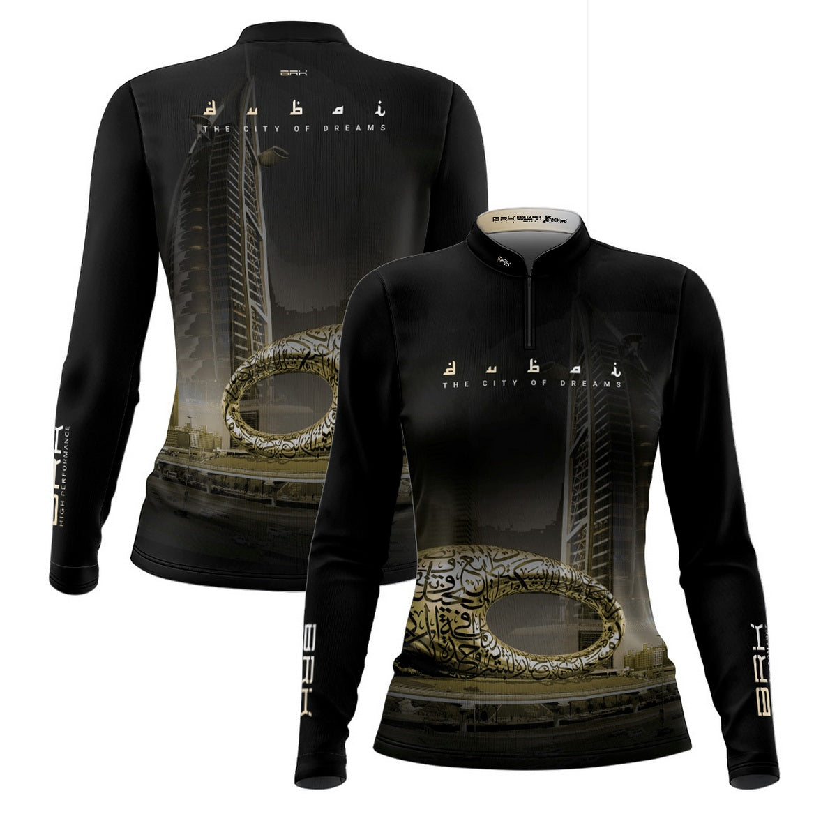 Camisa de Motociclismo Feminina Brk Expedição Dubai com Proteção Solar UV50+