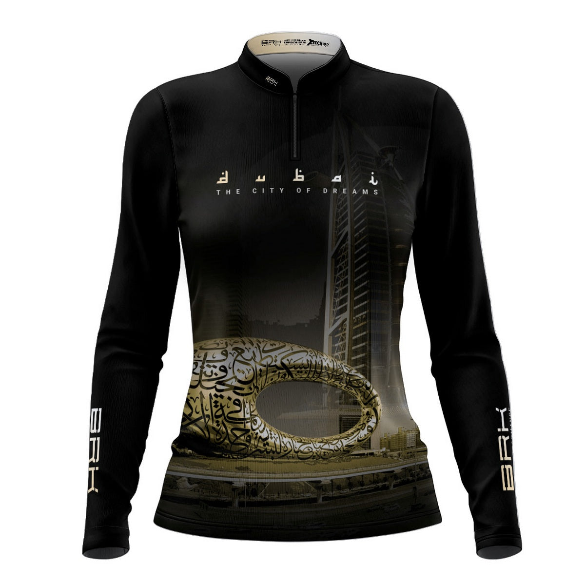 Camisa de Motociclismo Feminina Brk Expedição Dubai com Proteção Solar UV50+