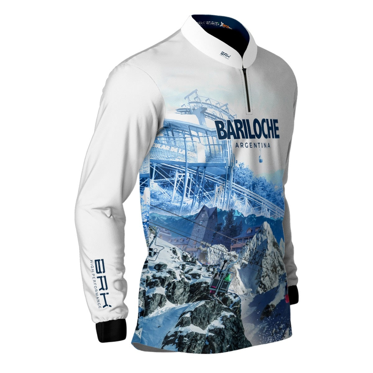 Camisa de Motociclismo Brk Expedição Bariloche com Proteção Solar UV50+