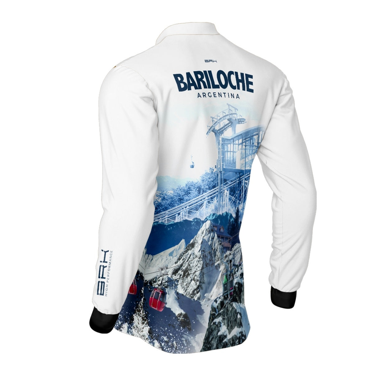 Camisa de Motociclismo Brk Expedição Bariloche com Proteção Solar UV50+