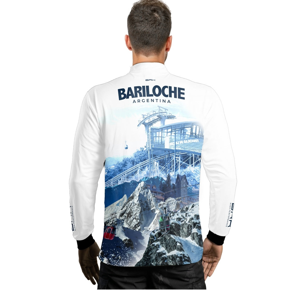 Camisa de Motociclismo Brk Expedição Bariloche com Proteção Solar UV50+