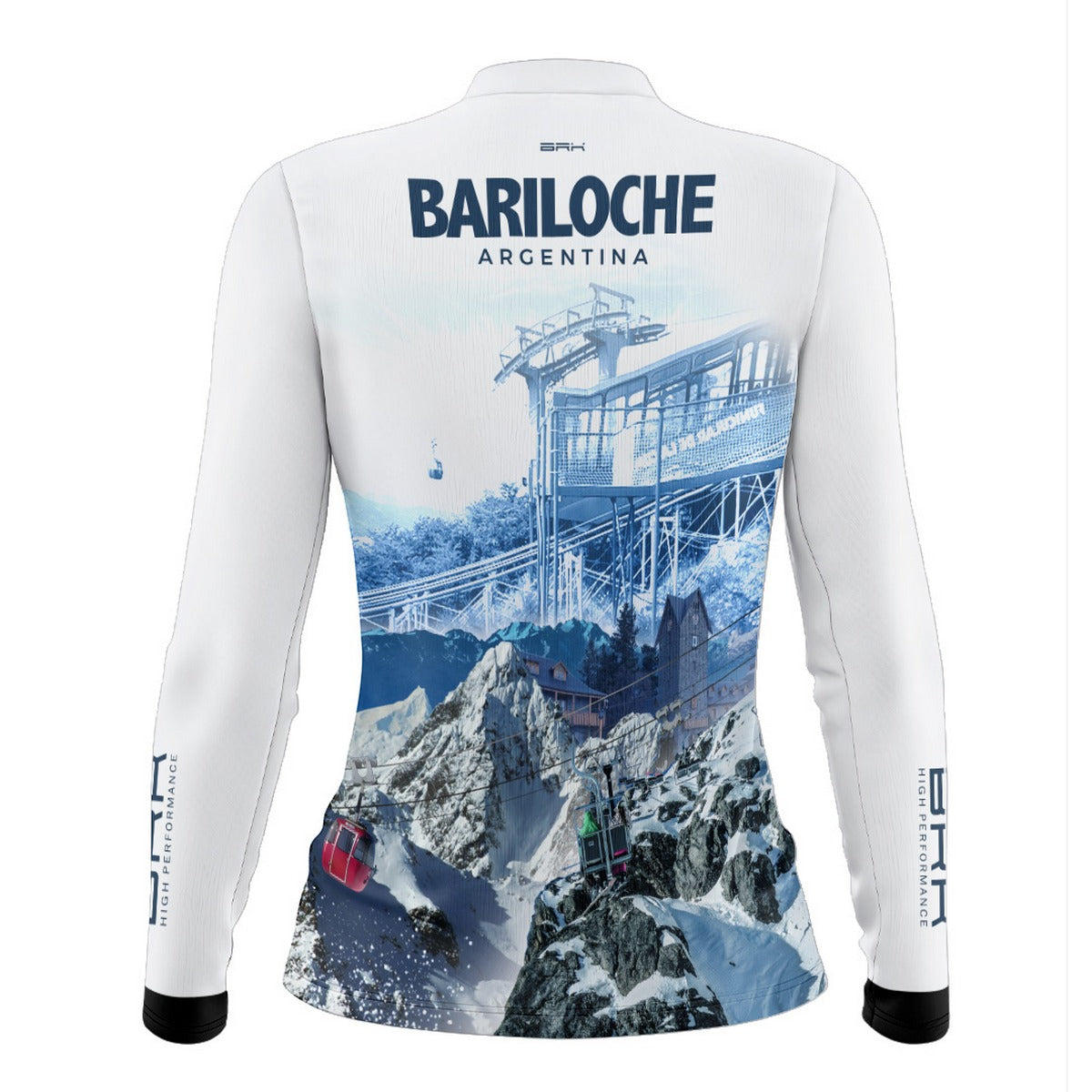 Camisa de Motociclismo Feminina Brk Expedição Bariloche com Proteção Solar UV50+