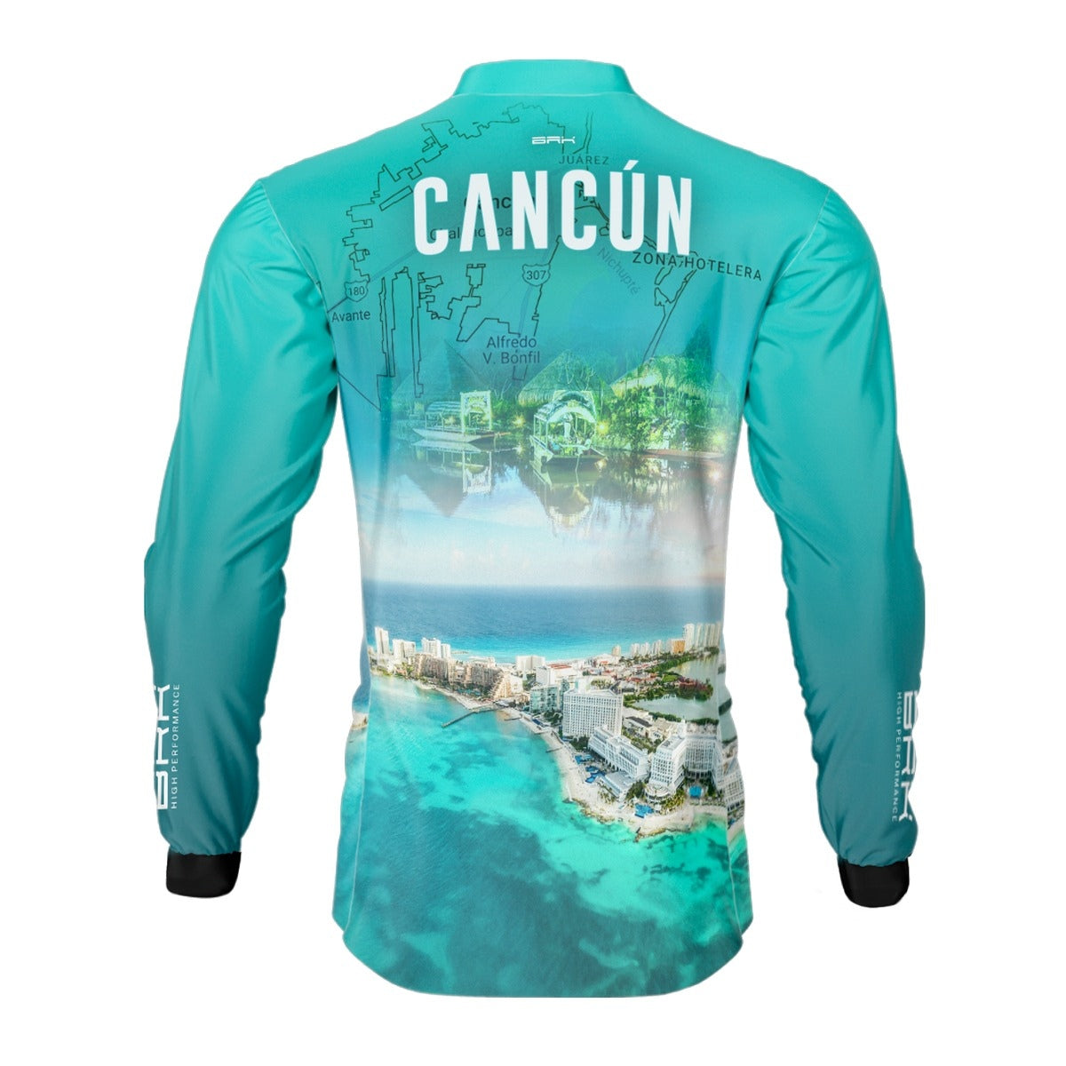 Camisa de Motociclismo Brk Expedição Cancún com Proteção Solar UV50+