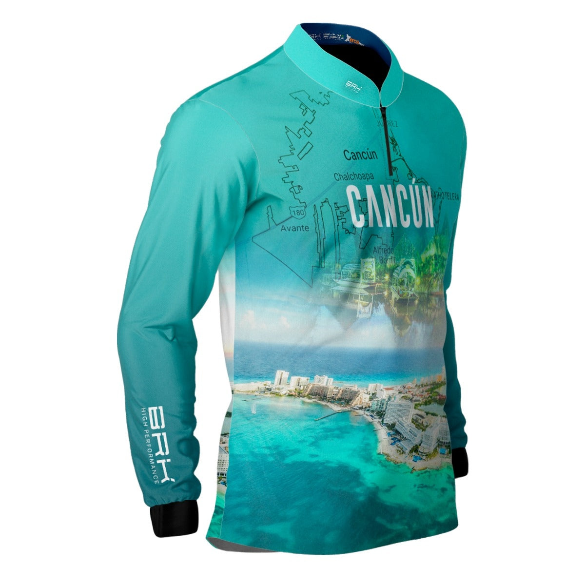Camisa de Motociclismo Brk Expedição Cancún com Proteção Solar UV50+