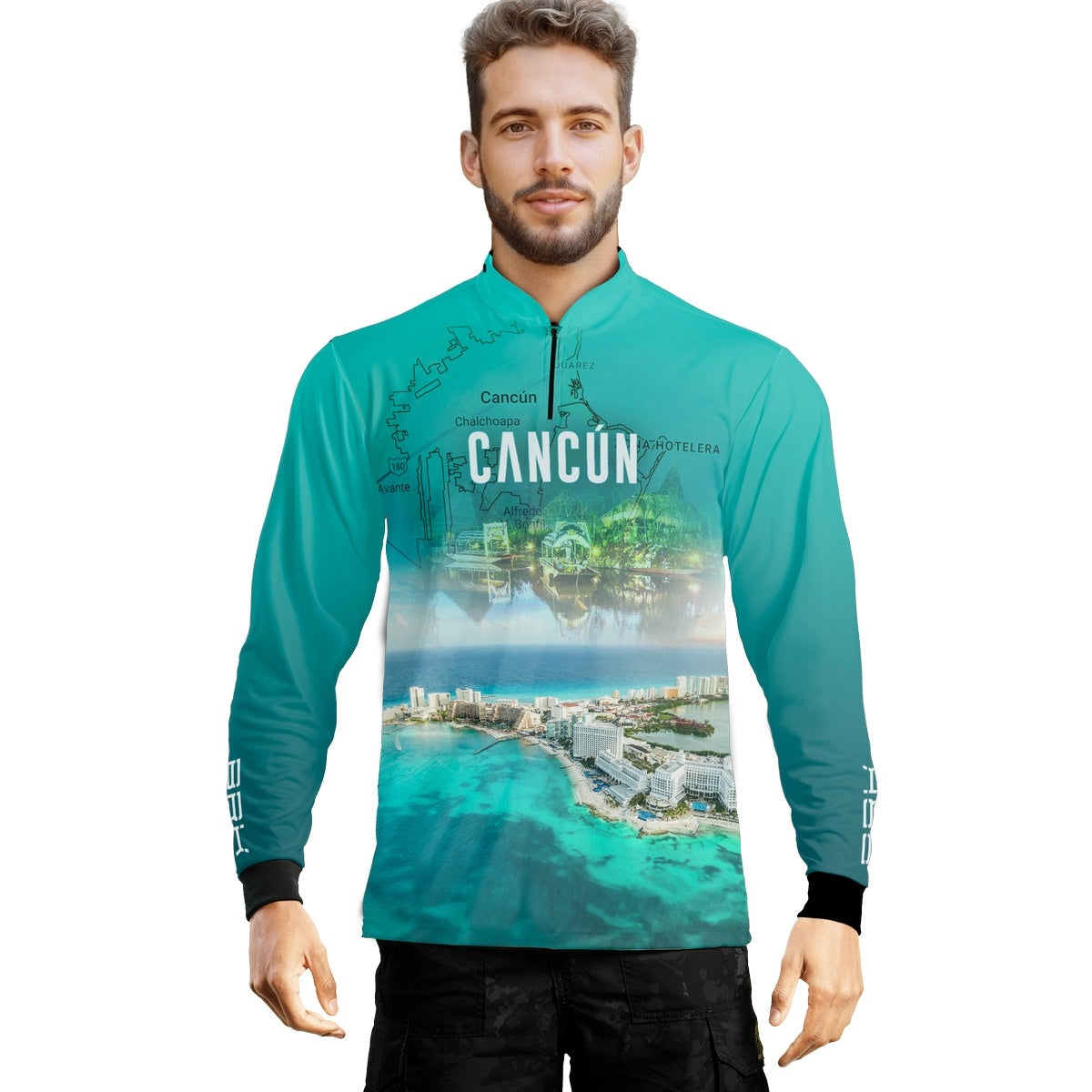 Camisa de Motociclismo Brk Expedição Cancún com Proteção Solar UV50+