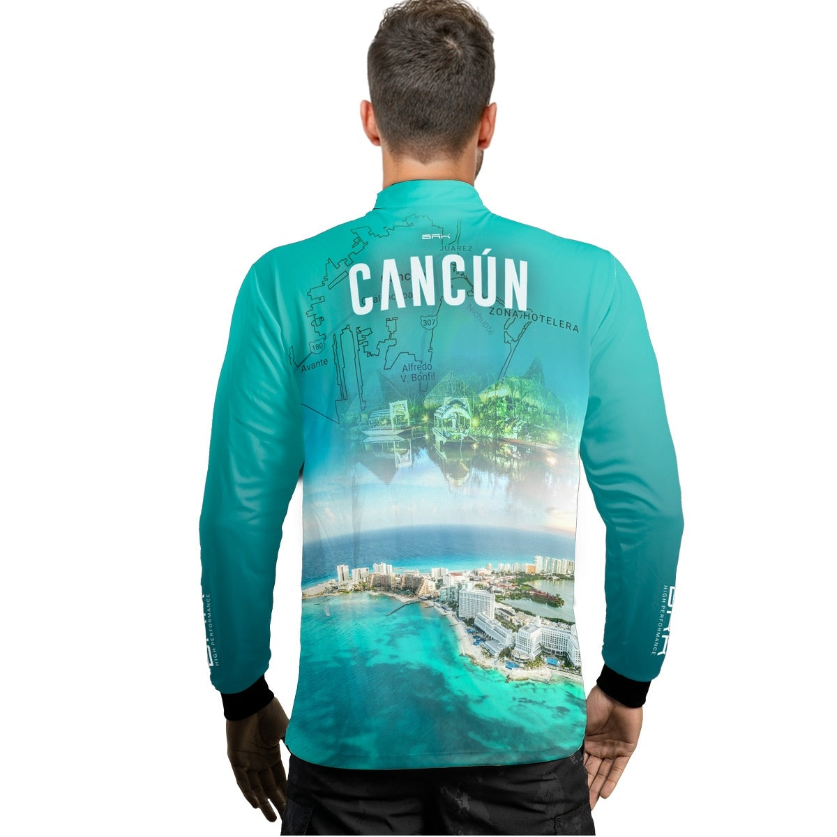 Camisa de Motociclismo Brk Expedição Cancún com Proteção Solar UV50+