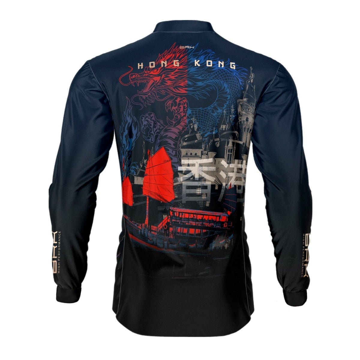 Camisa de Motociclismo Brk Expedição Hong Kong com Proteção Solar UV50+