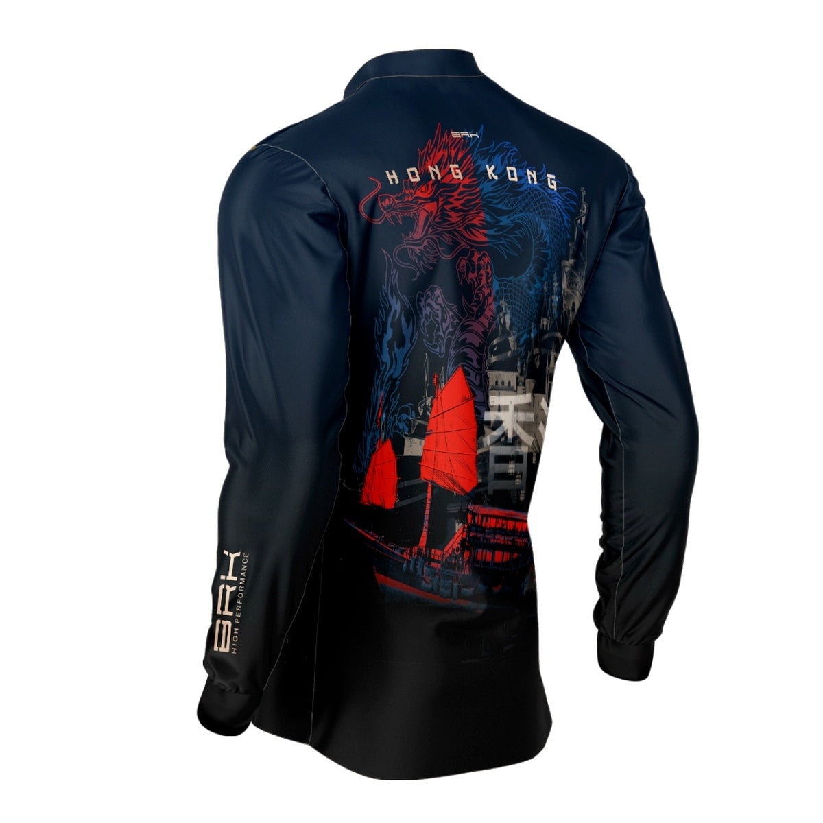 Camisa de Motociclismo Brk Expedição Hong Kong com Proteção Solar UV50+