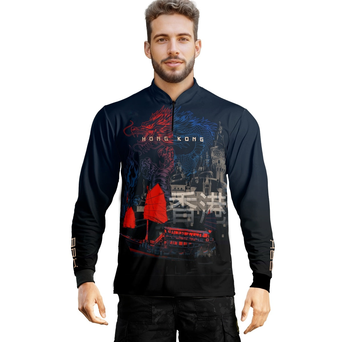 Camisa de Motociclismo Brk Expedição Hong Kong com Proteção Solar UV50+