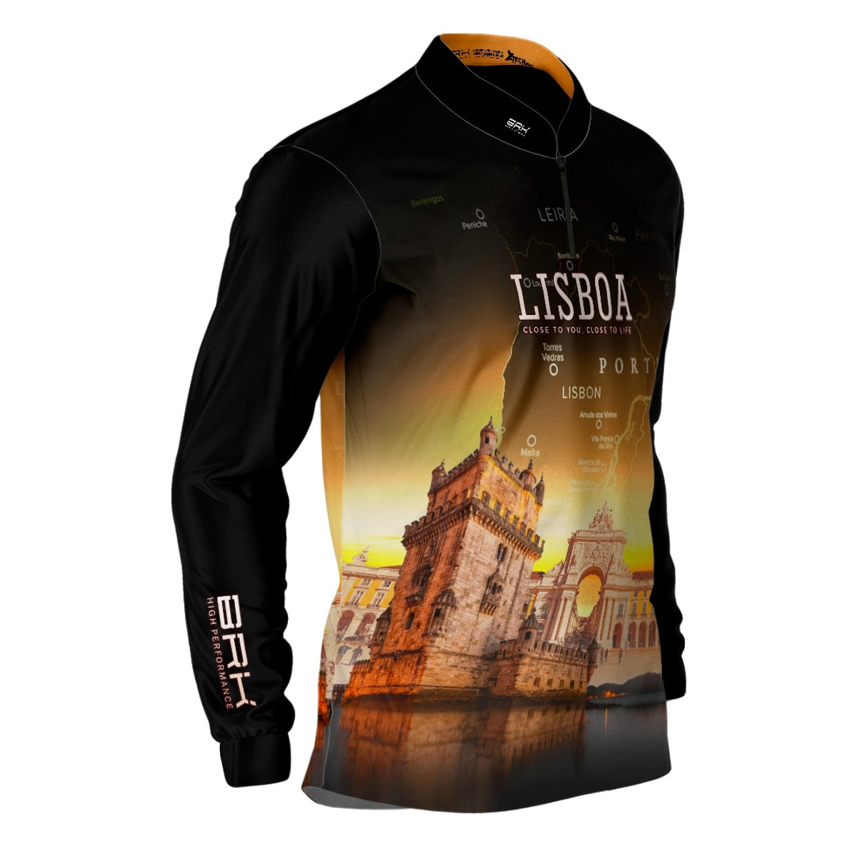 Camisa de Motociclismo Brk Expedição Lisboa com Proteção Solar UV50+