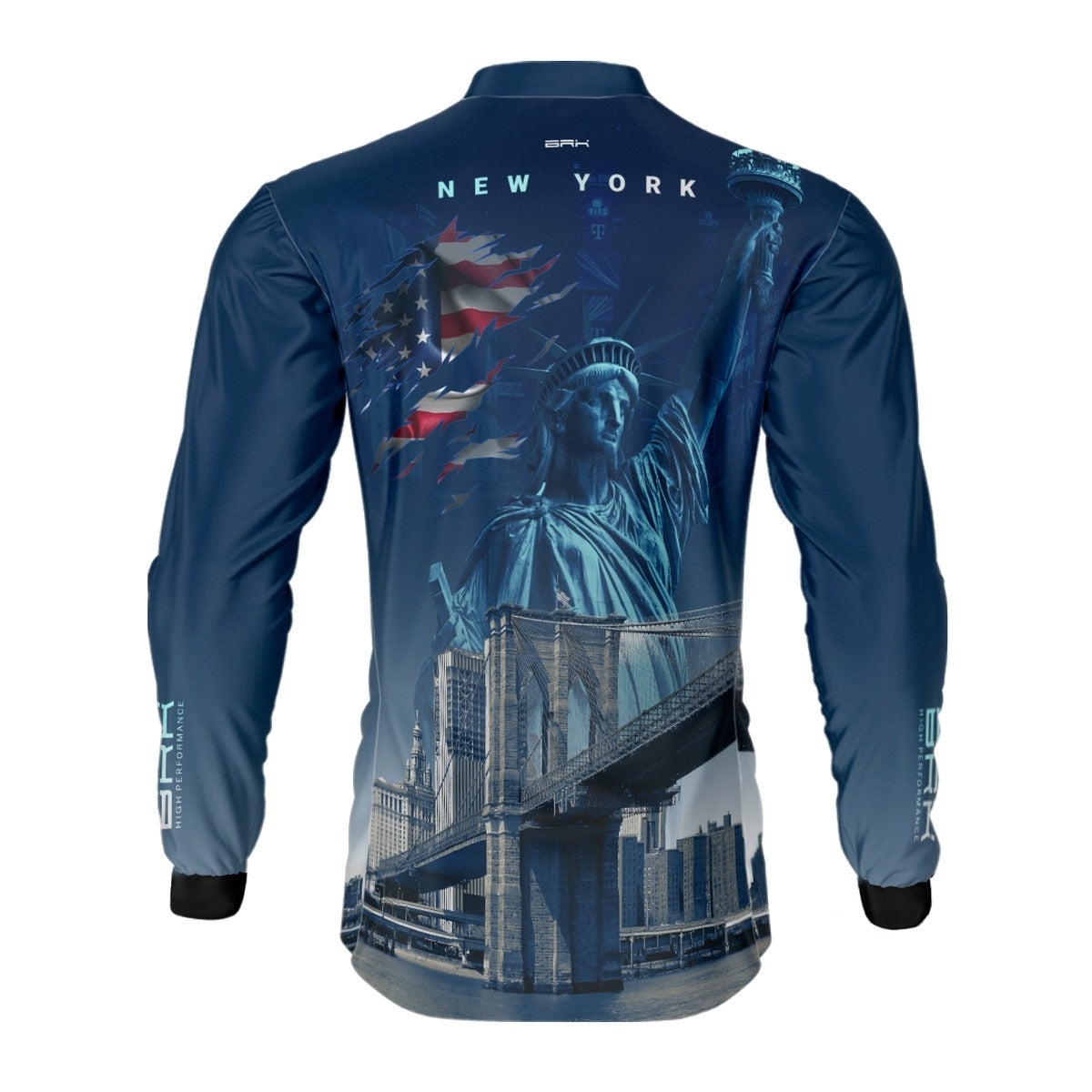Camisa de Motociclismo Brk Expedição New York com Proteção Solar UV50+