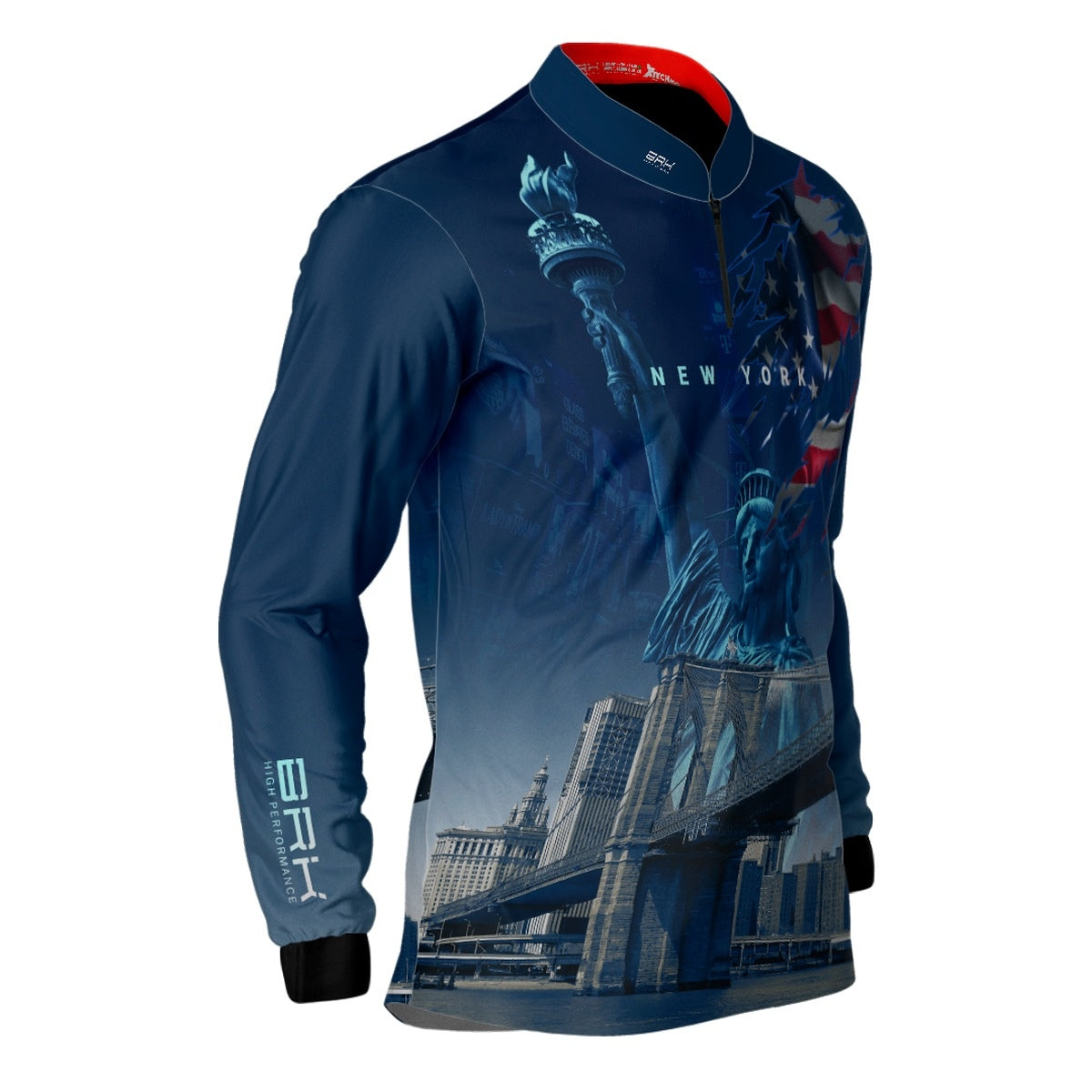 Camisa de Motociclismo Brk Expedição New York com Proteção Solar UV50+