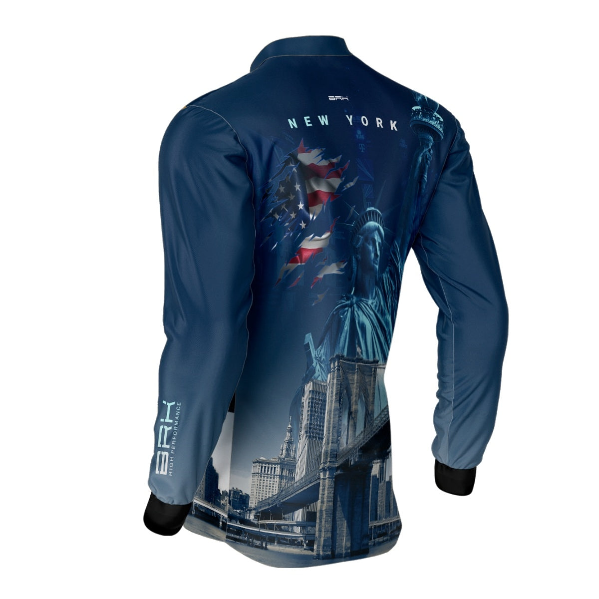 Camisa de Motociclismo Brk Expedição New York com Proteção Solar UV50+