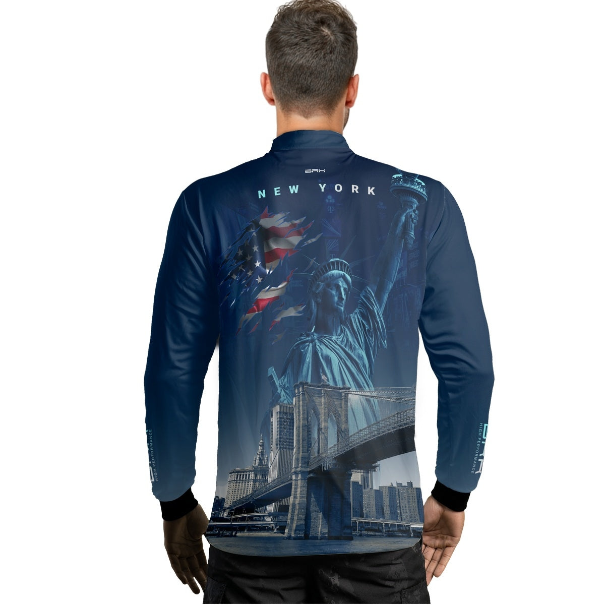 Camisa de Motociclismo Brk Expedição New York com Proteção Solar UV50+