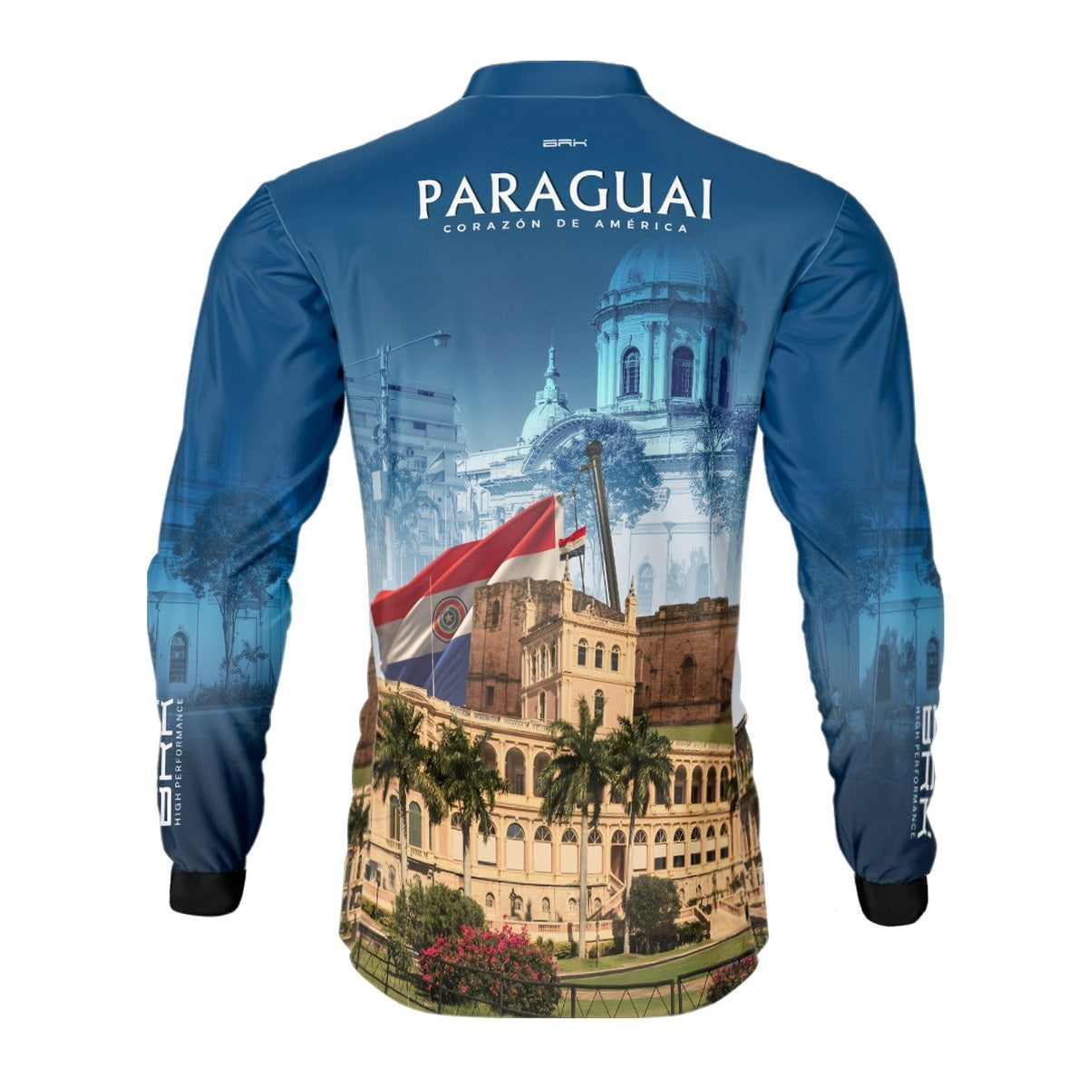 Camisa de Motociclismo Brk Expedição Paraguai com Proteção Solar UV50+