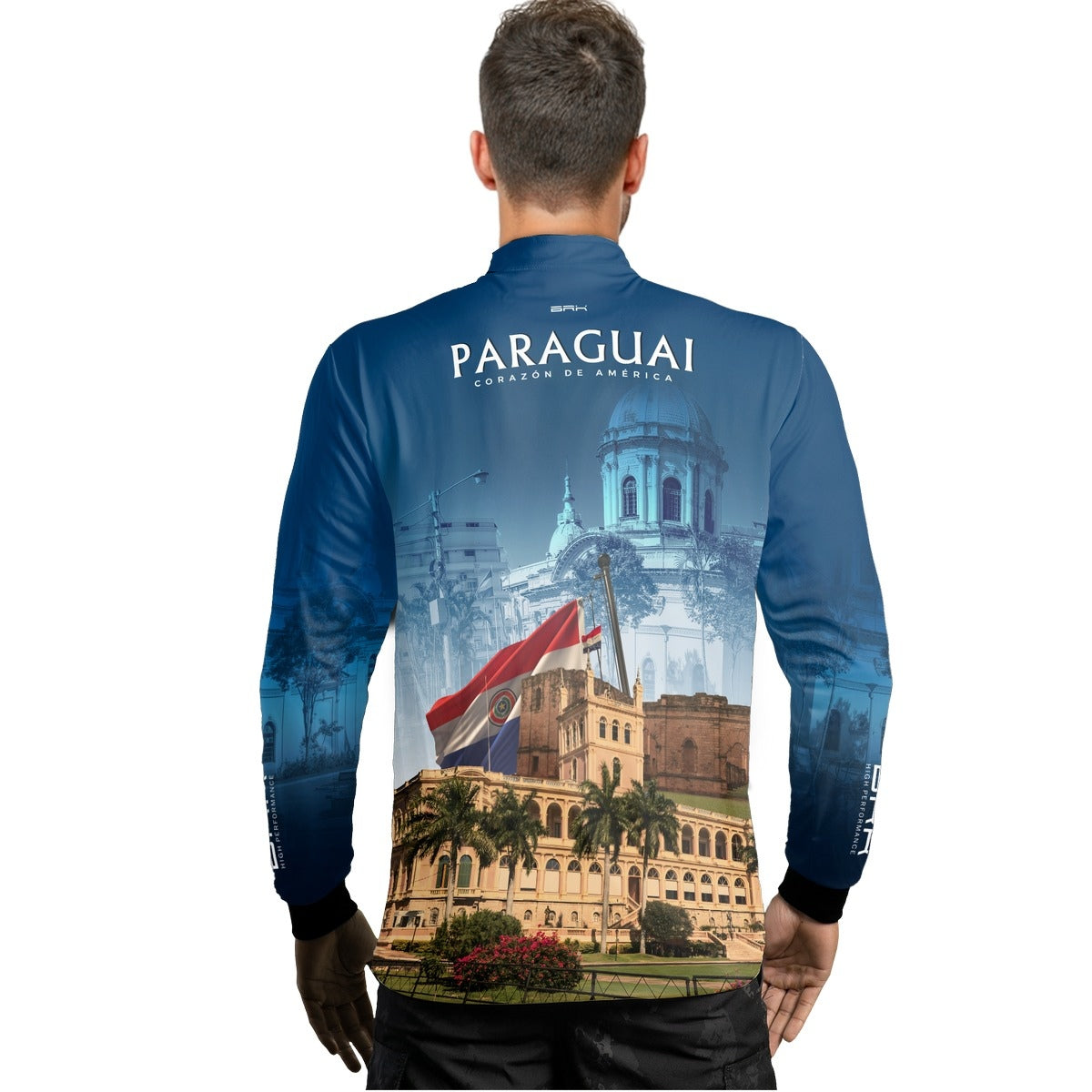 Camisa de Motociclismo Brk Expedição Paraguai com Proteção Solar UV50+