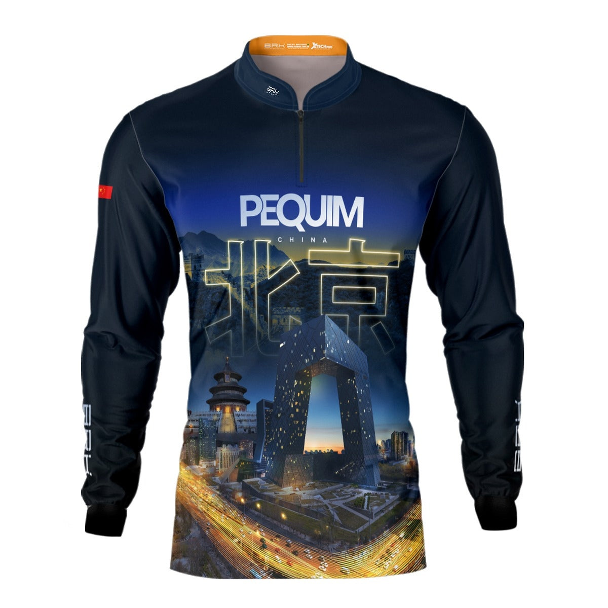 Camisa de Motociclismo Brk Expedição Pequim com Proteção Solar UV50+