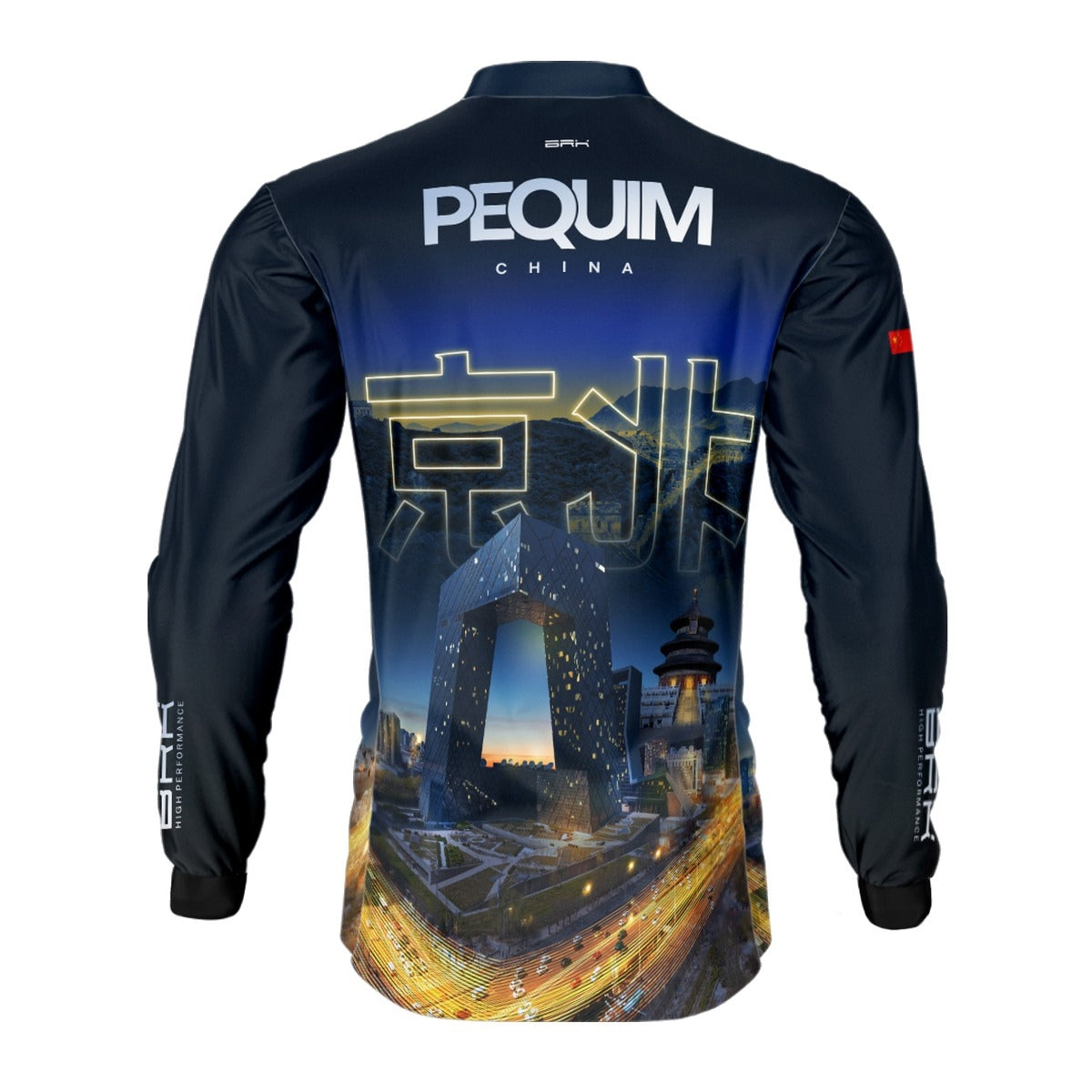 Camisa de Motociclismo Brk Expedição Pequim com Proteção Solar UV50+
