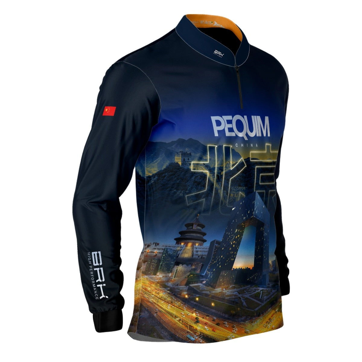 Camisa de Motociclismo Brk Expedição Pequim com Proteção Solar UV50+