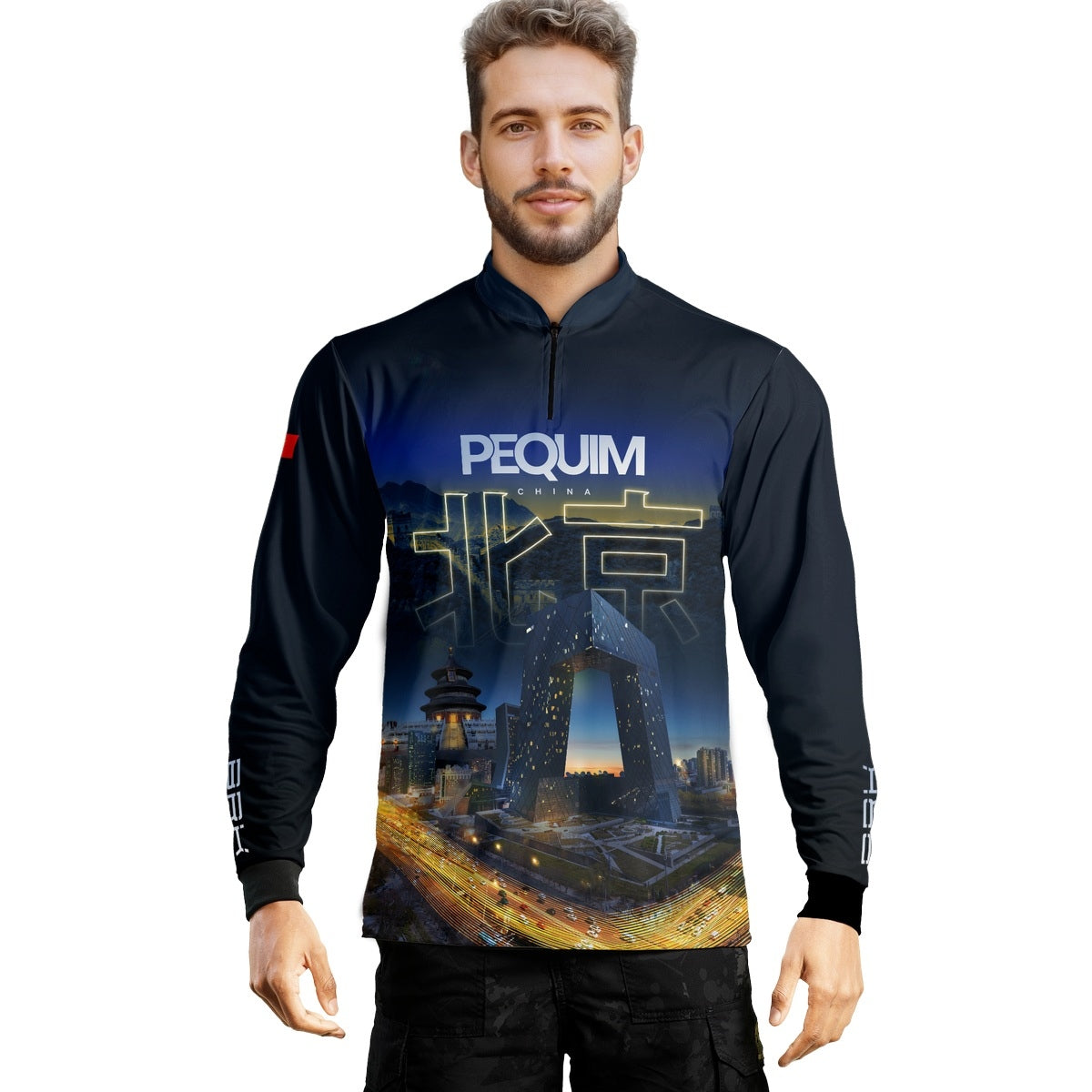 Camisa de Motociclismo Brk Expedição Pequim com Proteção Solar UV50+