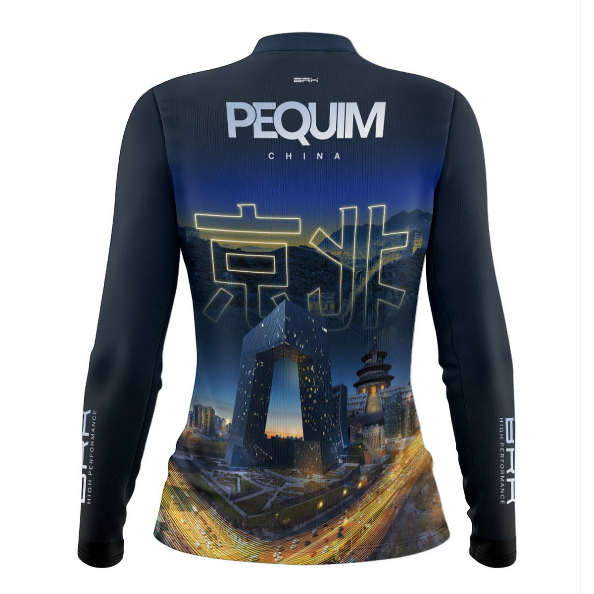 Camisa de Motociclismo Feminina Brk Expedição Pequim com Proteção Solar UV50+